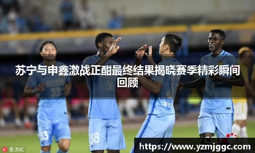 苏宁与申鑫激战正酣最终结果揭晓赛季精彩瞬间回顾